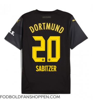 Borussia Dortmund Marcel Sabitzer #20 Udebanetrøje 2024-25 Kortærmet
